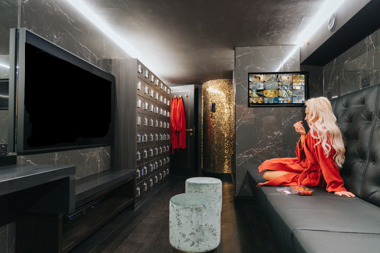 Ladies relaxation area